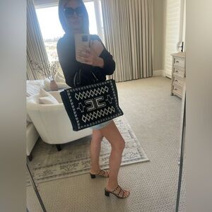 Elisabetta Franchi Borsa tote bag.